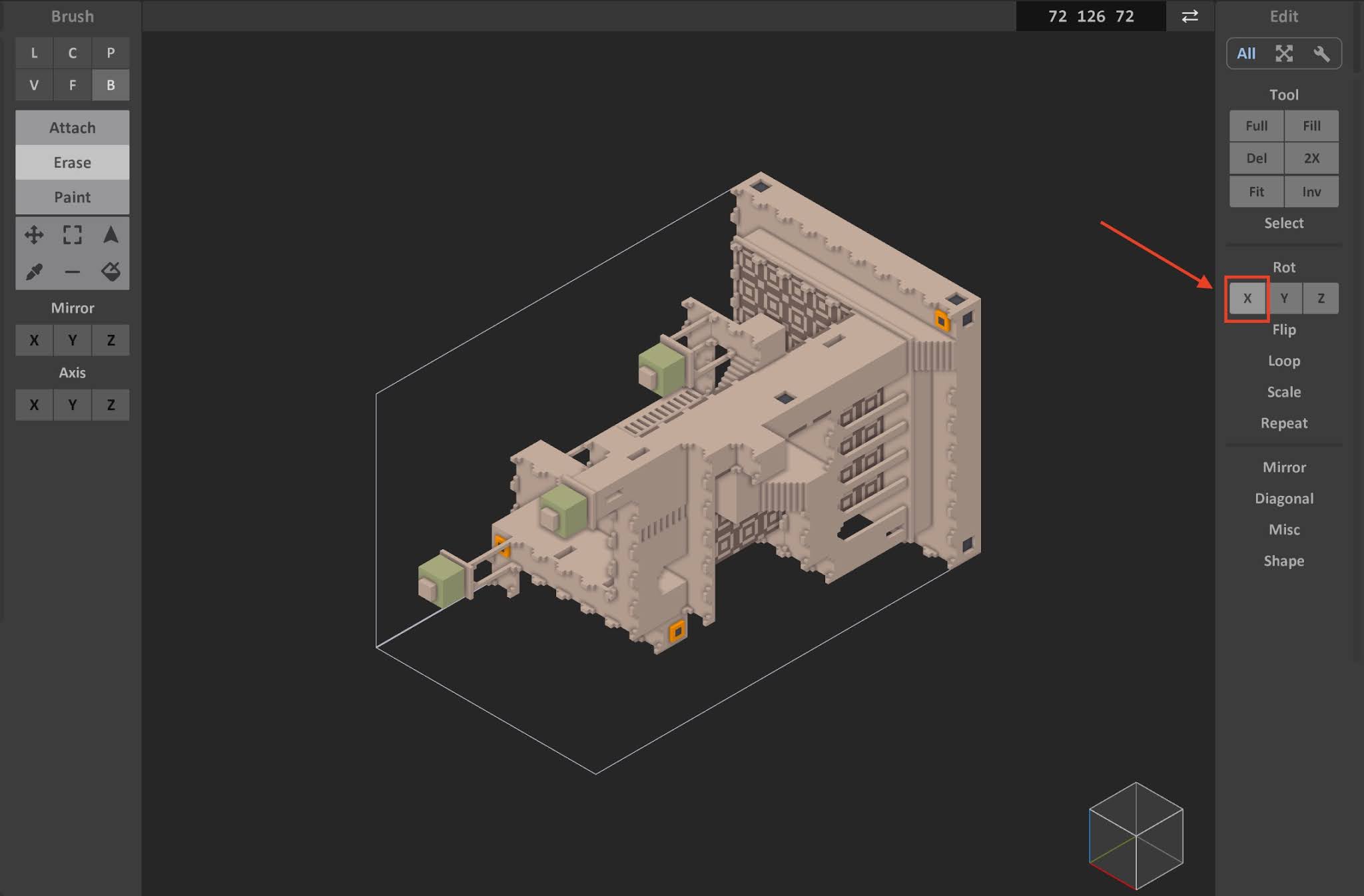 How To Rotate Models In MagicaVoxel Mega Voxels