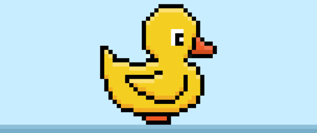 C Mo Dibujar Un Pato En Pixel Art Mega Voxels