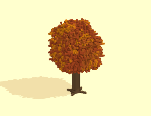 Voxel Art Nature