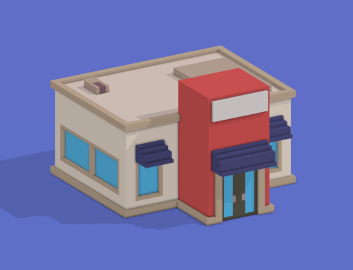 Voxel Art Buildings