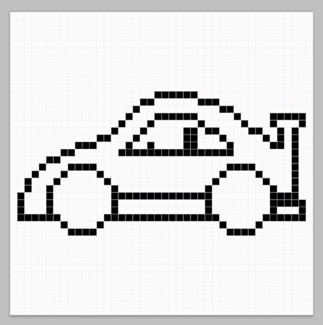 How to Make a Pixel Art Car - Mega Voxels