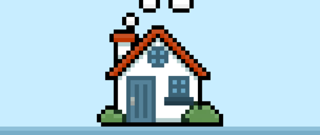 How to Make a Pixel Art House - Mega Voxels