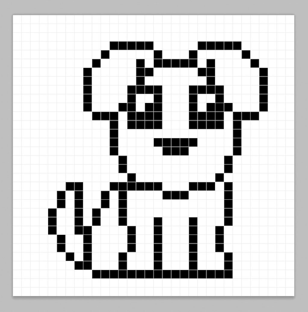 How to Make a Pixel Art Dog - Pixel Art Tutorial