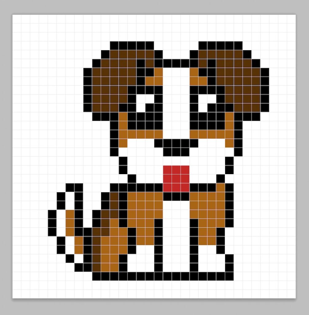 Daily Pixel Dog 03  Pixel art design, Pixel art, Illustration art