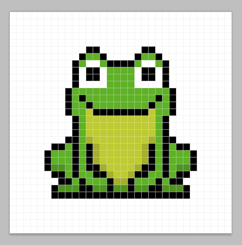 How To Make A Pixel Art Frog Mega Voxels 3164