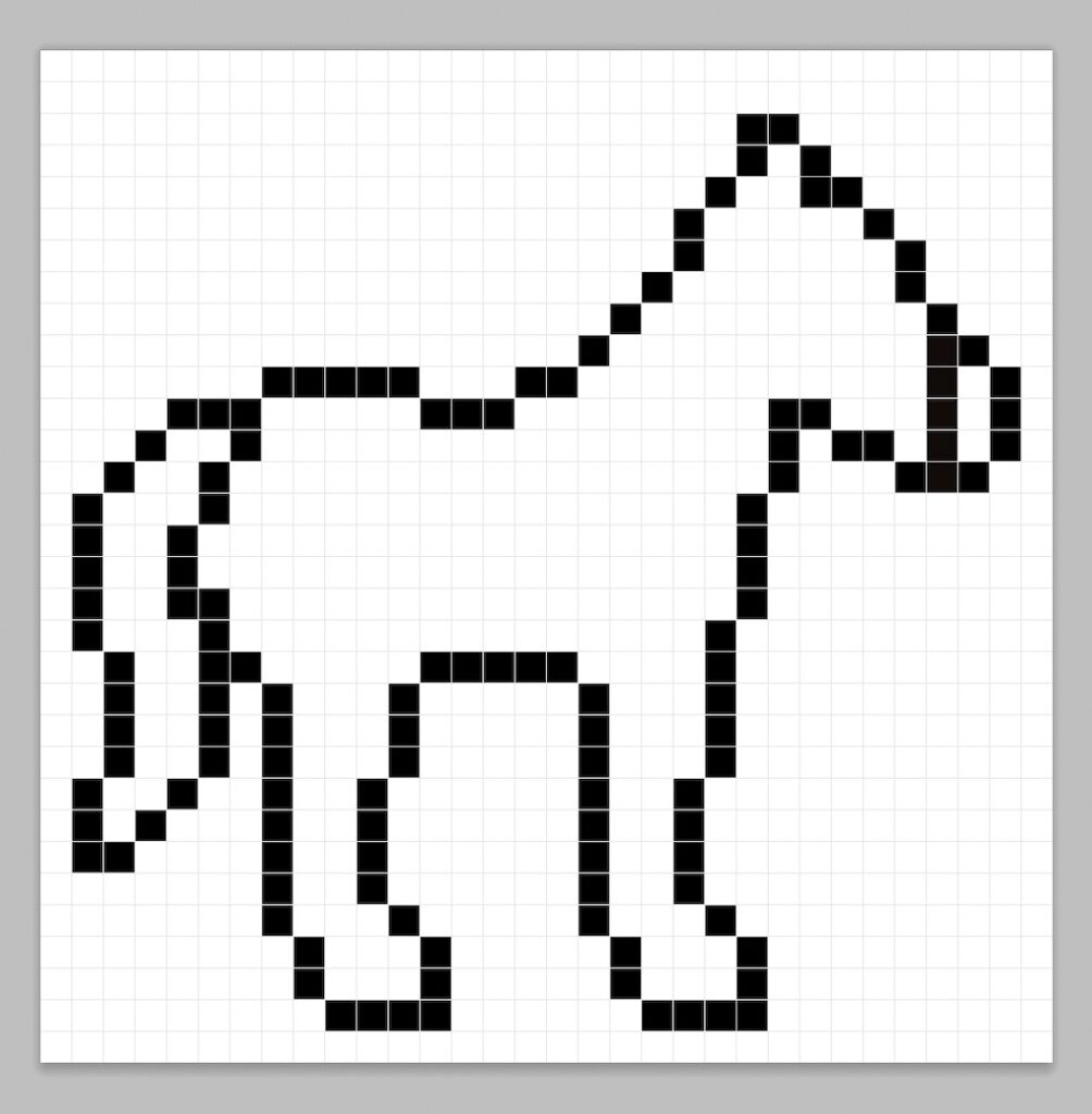 How to Make a Pixel Art Horse - Mega Voxels