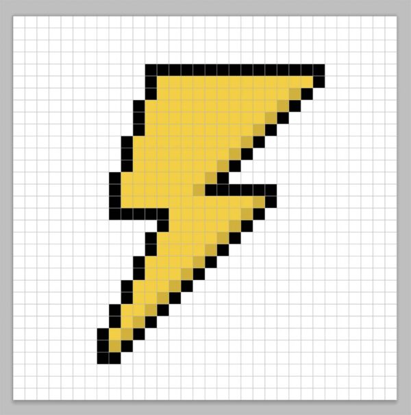 How to Make Pixel Art Lightning - Pixel Art Tutorial