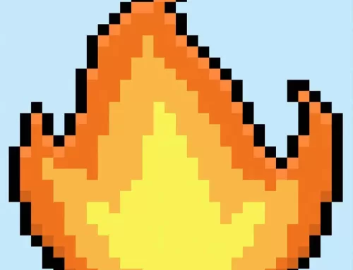 Cómo Dibujar un Fuego en Pixel Art