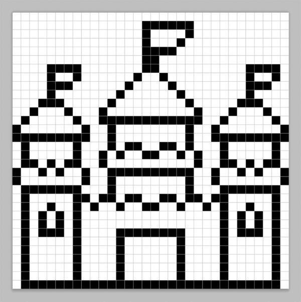 How To Make A Pixel Art Castle Mega Voxels