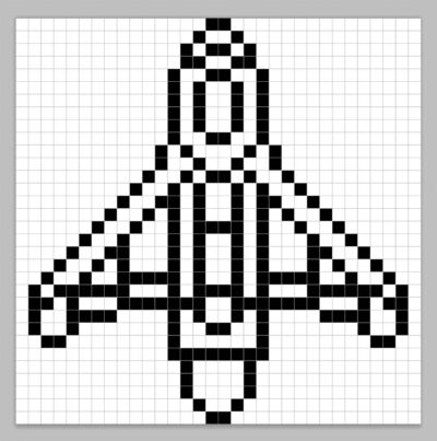 How to Make a Pixel Art Spaceship - Mega Voxels