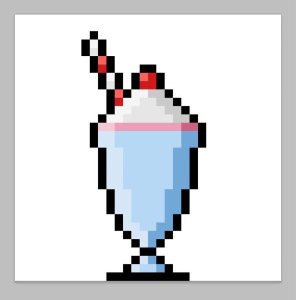 How to Make a Pixel Art Sundae - Mega Voxels