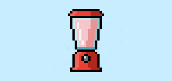 Comment Dessiner un Blender en Pixel Art - Mega Voxels