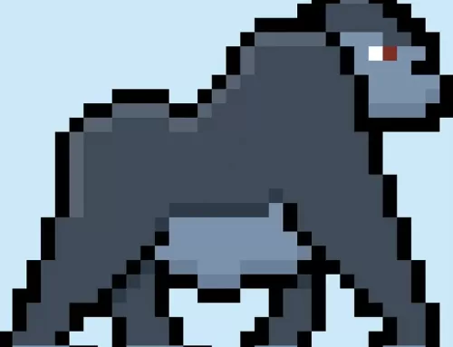 How to Make a Pixel Art Gorilla