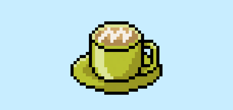 Comment faire un Latte en Pixel Art pour les Débutants