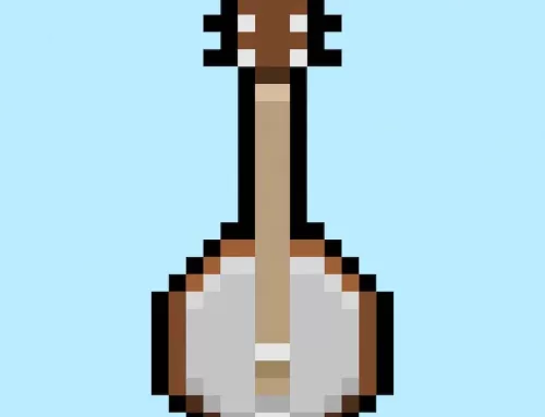 Cómo Dibujar un Banjo en Pixel Art