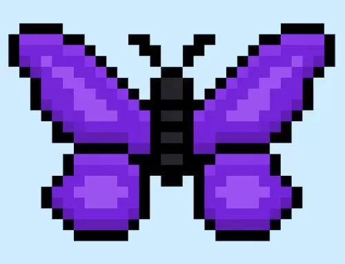 Cómo Dibujar una Mariposa en Pixel Art