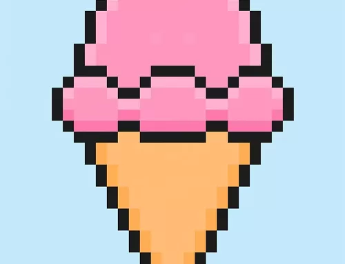 Cómo Dibujar un Helado en Pixel Art