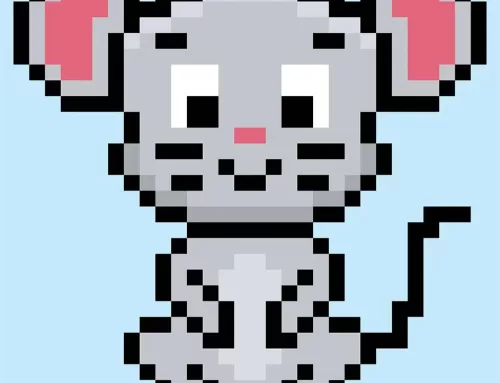 Wie man eine Pixel-Art-Maus zeichnet