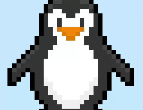 Wie man einen Pixel-Art-Pinguin zeichnet