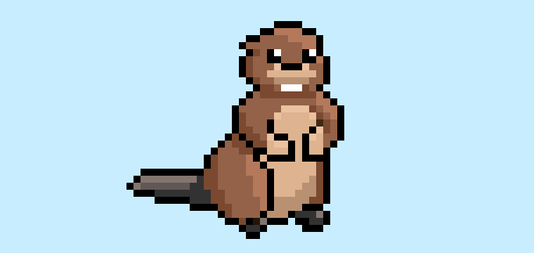 How to Make a Pixel Art Beaver for Beginners