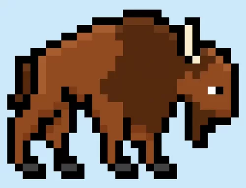 How to Make a Pixel Art Buffalo