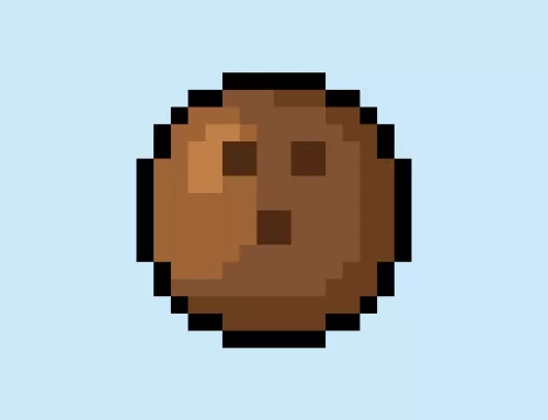 How to Make a Pixel Art Coconut