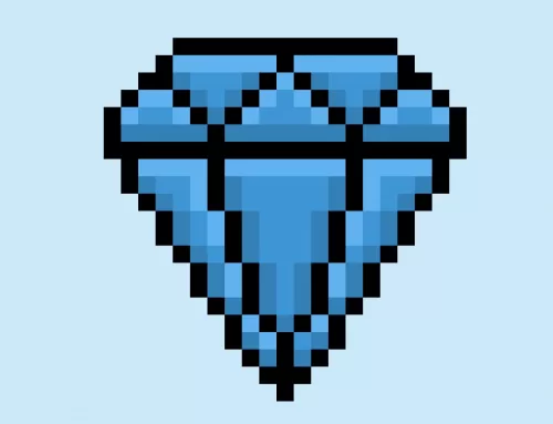 How to Make a Pixel Art Diamond