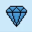 Pixel Art Diamond