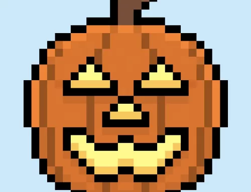 Cómo Dibujar una Calabaza de Halloween en Pixel Art