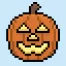 Pixel Art Jack O'Lantern