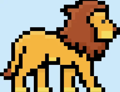 How to Make a Pixel Art Lion