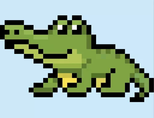 How to Make a Pixel Art Alligator