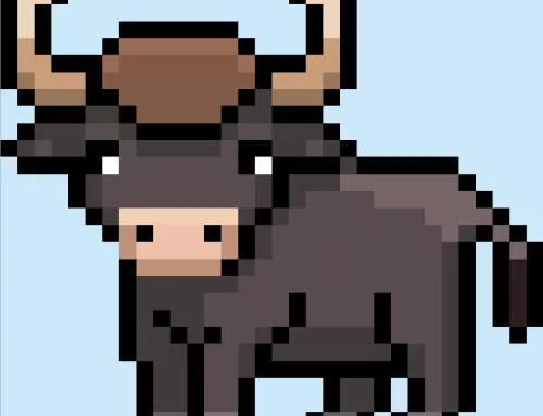 How to Make a Pixel Art Baby Bull