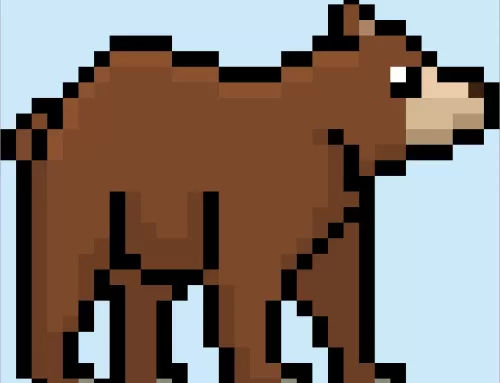 How to Make a Pixel Art Brown Bear