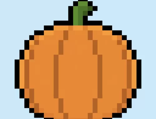 How to Make a Pixel Art Pumpkin