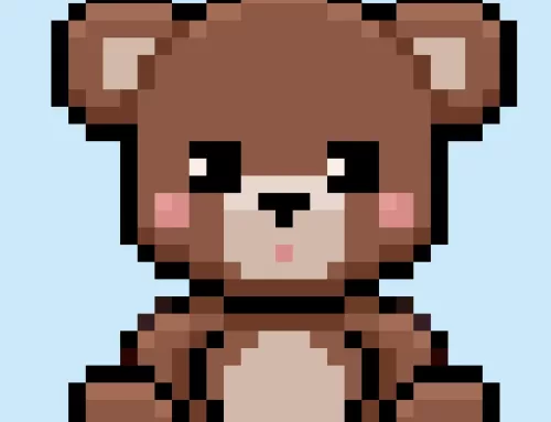 How to Make a Pixel Art Teddy Bear