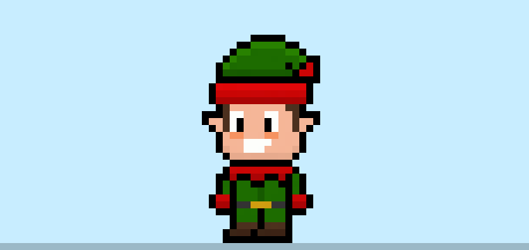 How to Make a Pixel Art Elf for Beginners